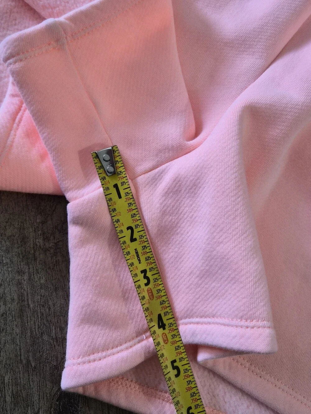 NWT J. Crew Heritage Fleece Salmon Pink Cotton Blend Lounge Sweat Shorts Size S